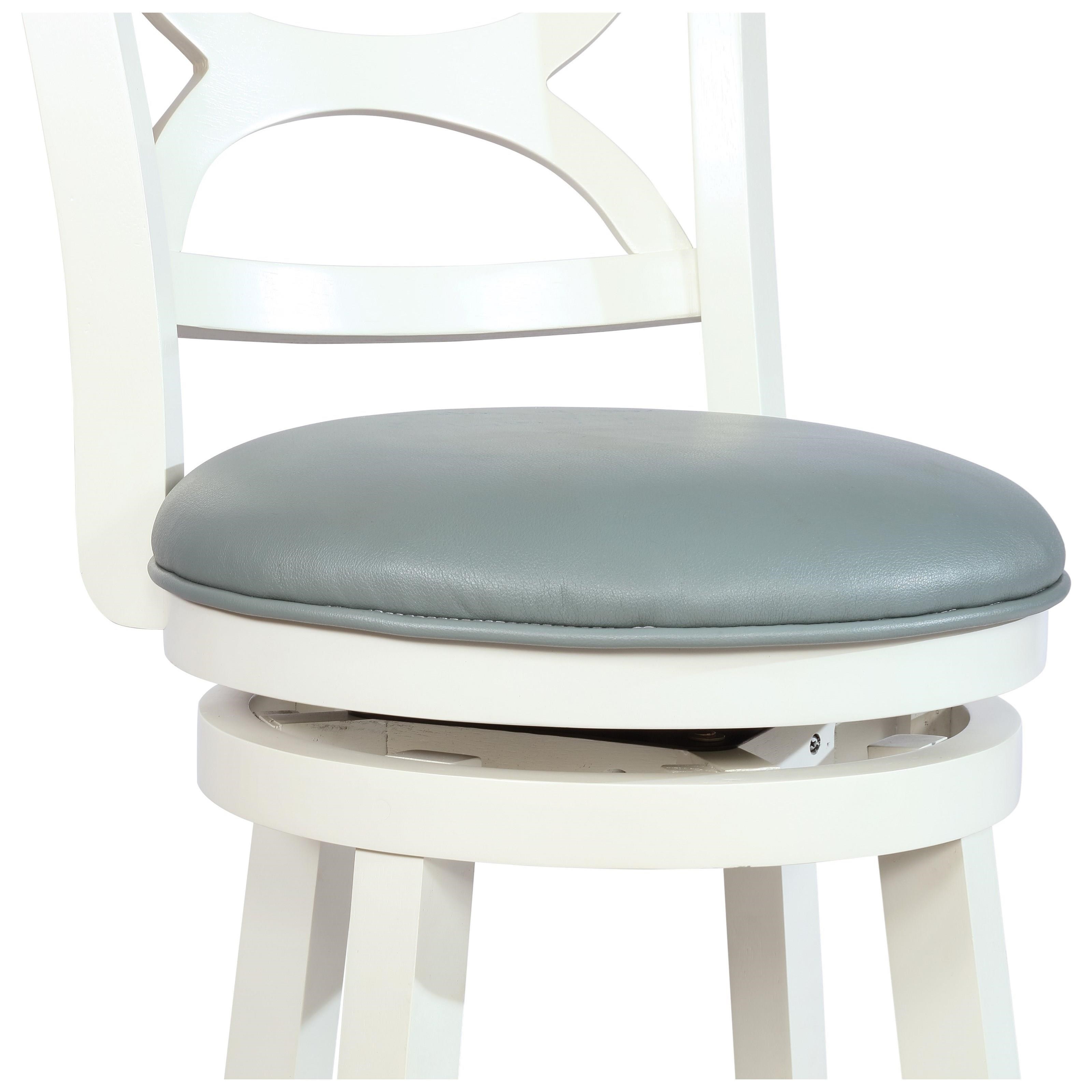 Powell Bar Stools P 17B1027CS Sawyer Cream Counter Stool Value